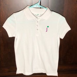 NWT GIRLS SCOUT polo shirt